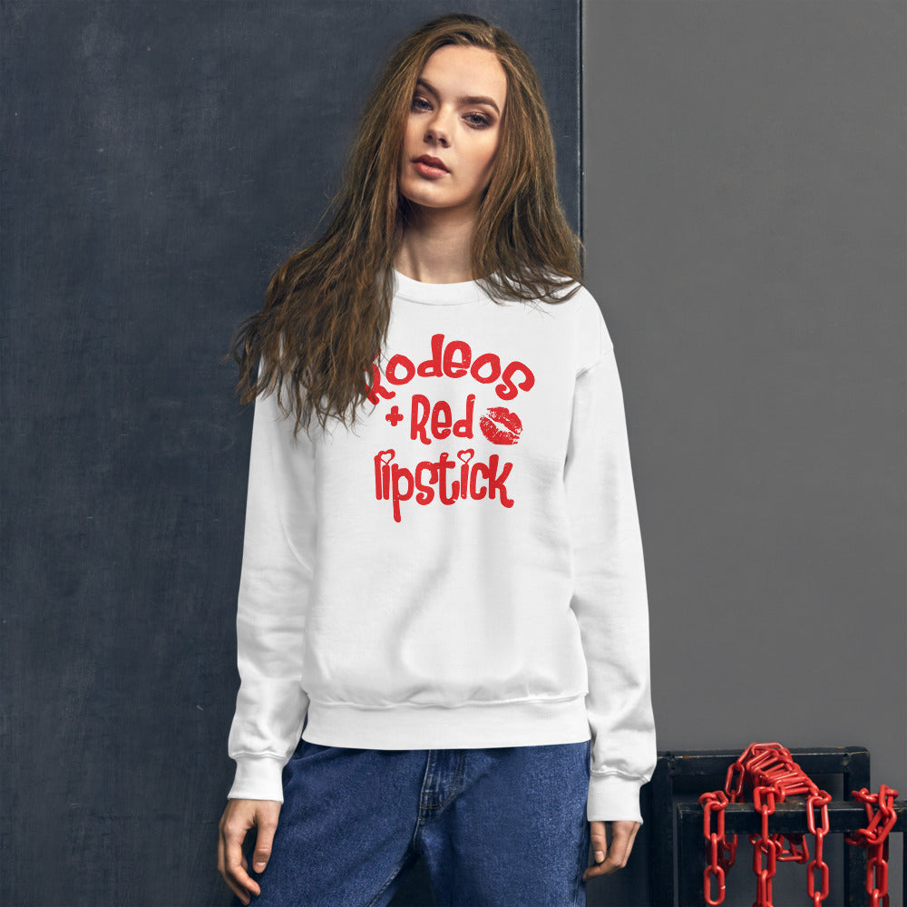 Lipstick sweatshirt online