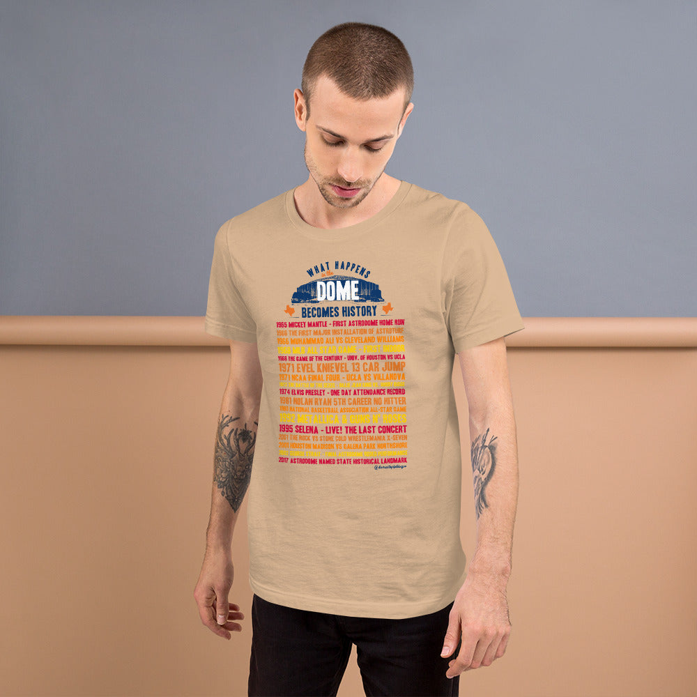 DOME History Unisex T-Shirt – Diverscity Clothing Co.,LLC